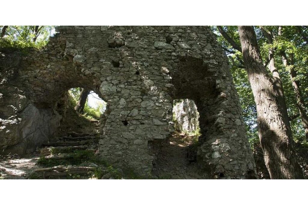 Hrad Ostrý Kameň. FOTO: Región Trnava