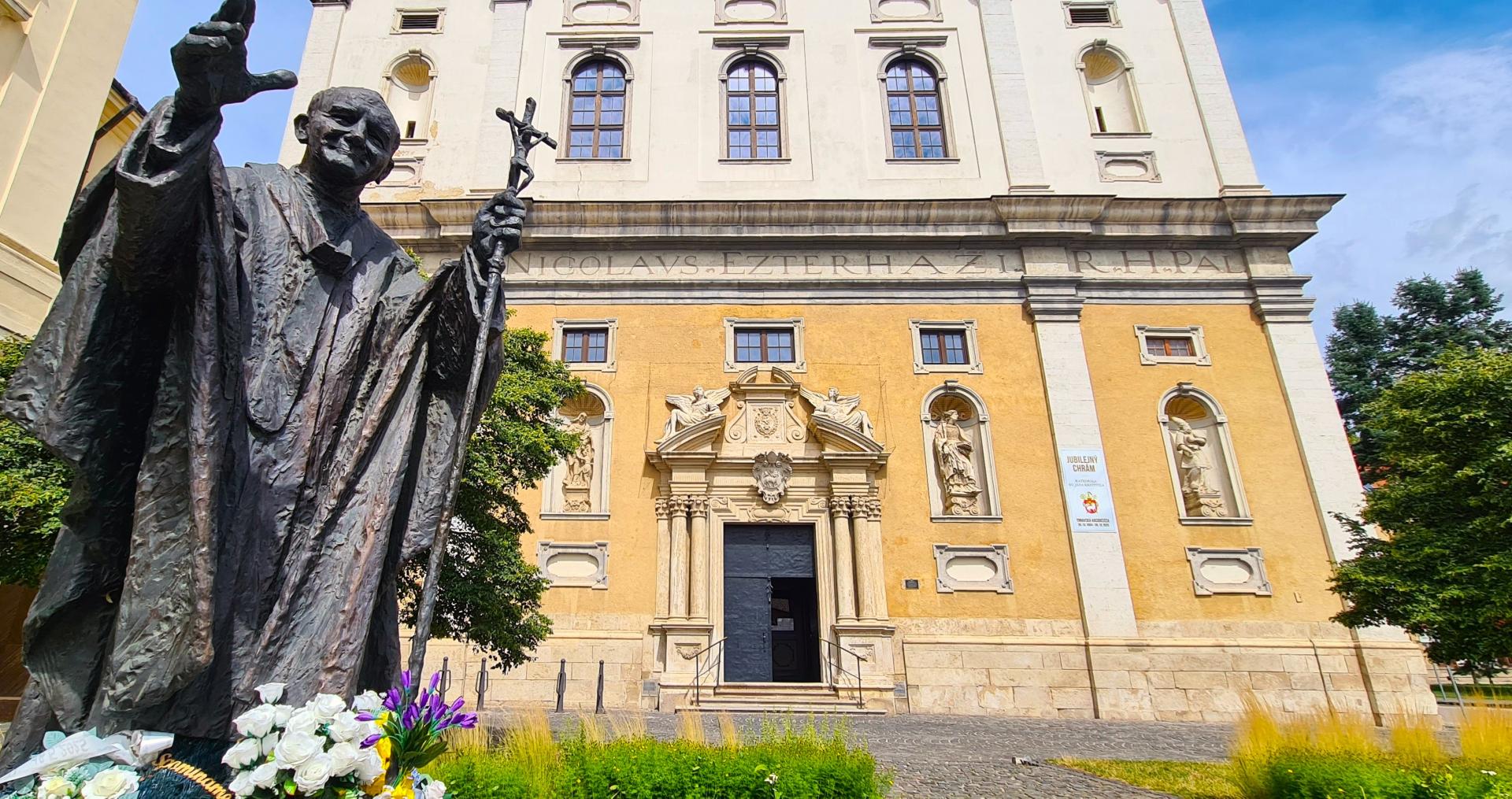 Katedrála sv. Jána Krstiteľa. FOTO: abu.sk/ Július Kotus a Júlia Kubicová