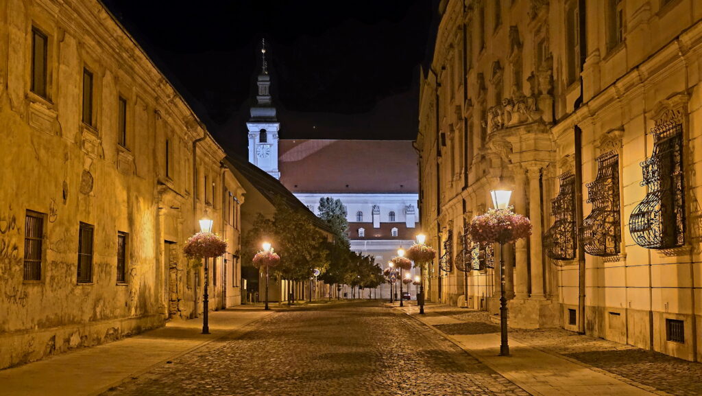 Katedrála sv. Jána Krstiteľa, pohľad z ulice Jána Hollého. FOTO: Milan Urgošík