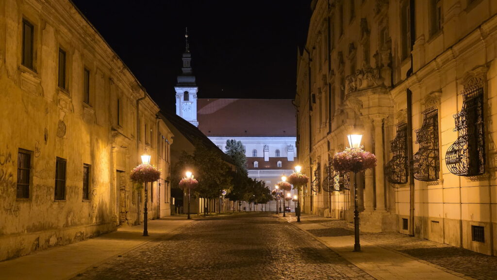 Katedrála sv. Jána Krstiteľa, pohľad z ulice Jána Hollého. FOTO: Milan Urgošík