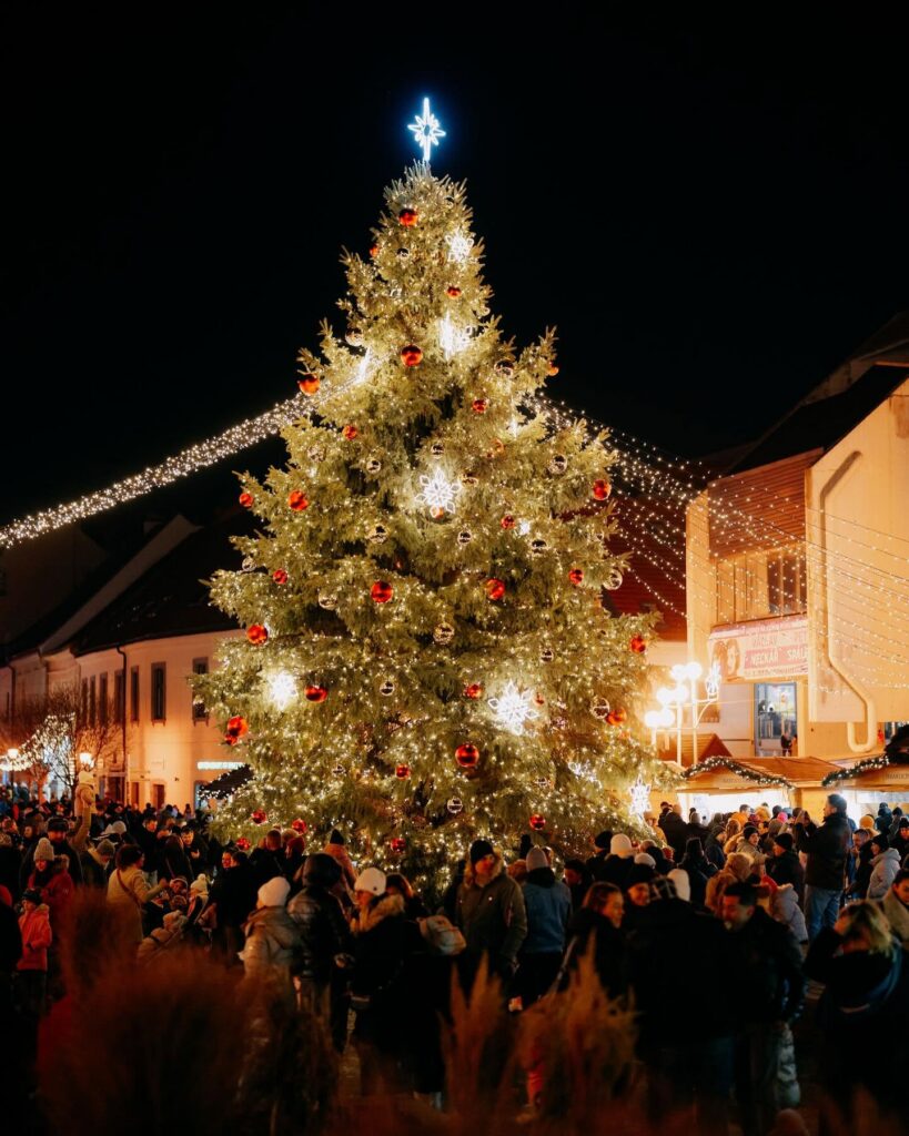 Vánoční trhy v Trnavě. FOTO: Zaži v Trnave